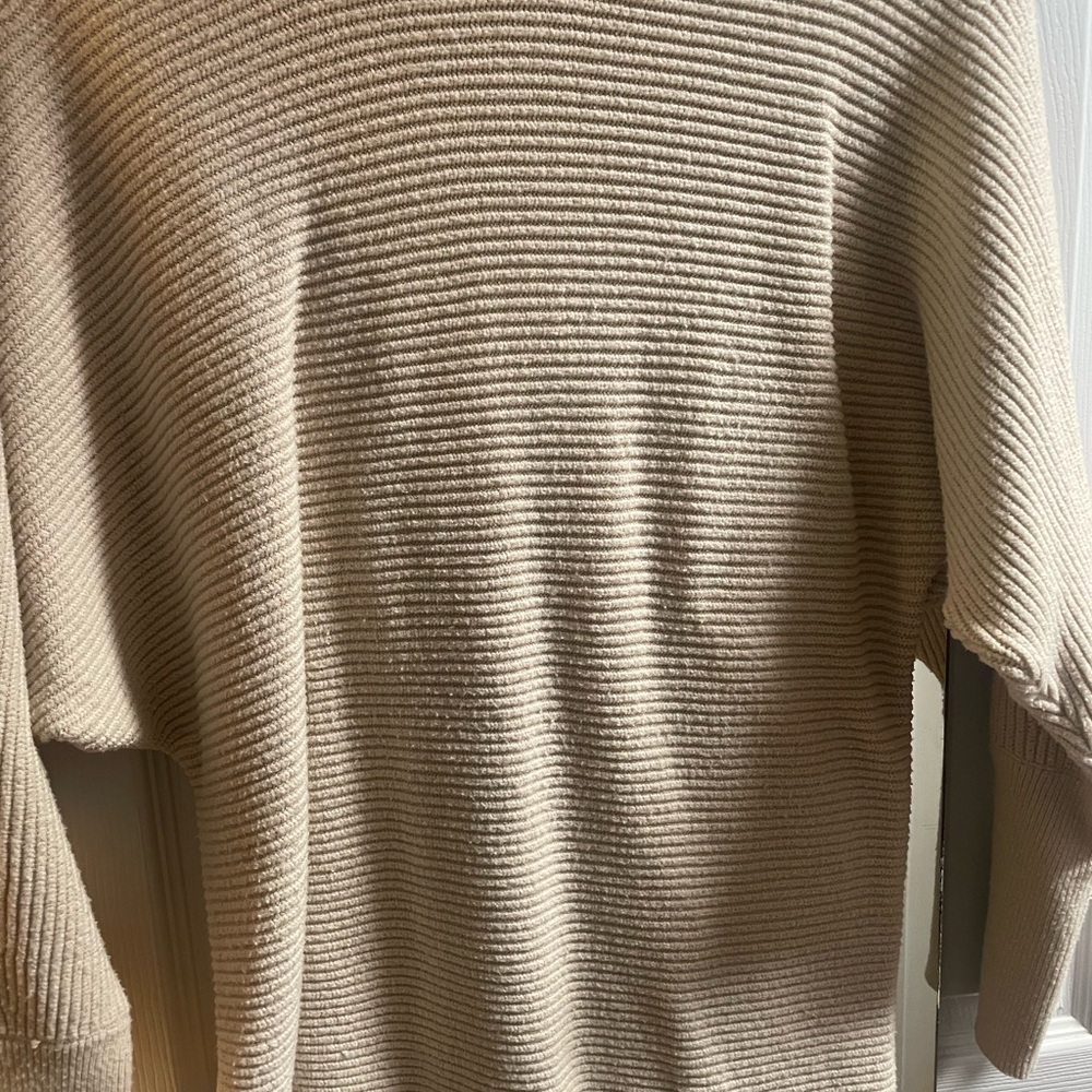 Express Beige Knit Top
